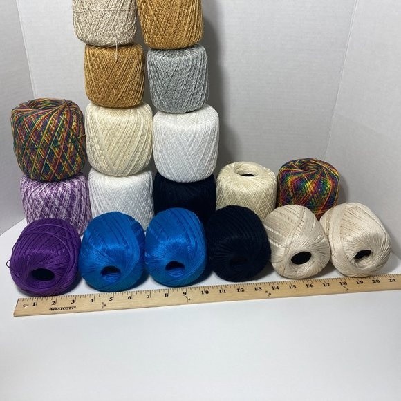 20 Aunt Lydia's Crochet Thread Variety Pack Bundle - Picture 8 of 16
